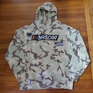 NASCAR Cup Series Camouflage Hoodie Embroidered Logo